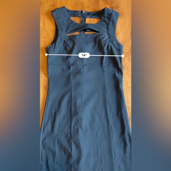 The Vintage Shop black dress size Large - Picture 3 of 5